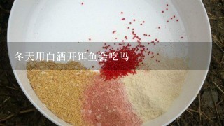 冬天用白酒开饵鱼会吃吗