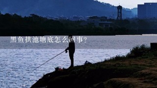 黑鱼拱池塘底怎么回事?