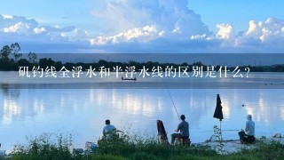 矶钓线全浮水和半浮水线的区别是什么？