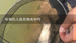 吸烟的人能把烟戒掉吗