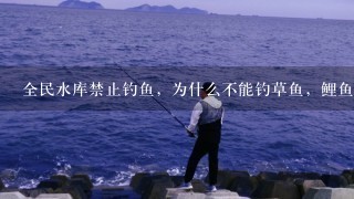 全民水库禁止钓鱼，为什么不能钓草鱼，鲤鱼，鲫鱼这些鱼就算承包出去了这些鱼也能钓吧？为什么不让钓啊