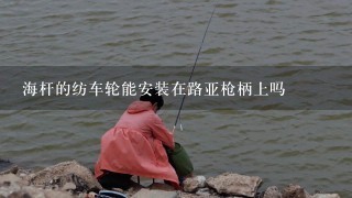 海杆的纺车轮能安装在路亚枪柄上吗