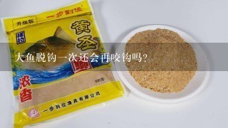 大鱼脱钩1次还会再咬钩吗？