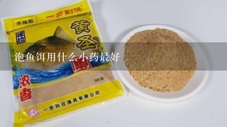 泡鱼饵用什么小药最好