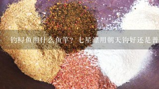 钓鲟鱼用什么鱼竿？7星漂用朝天钩好还是普通钩好？