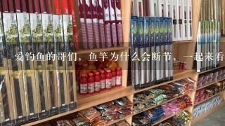 爱钓鱼的哥们，鱼竿为什么会断节，1起来看看原因