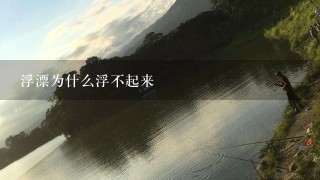 浮漂为什么浮不起来