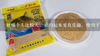 翘嘴个头比较大，垂钓起来更有乐趣，使用手竿“动态