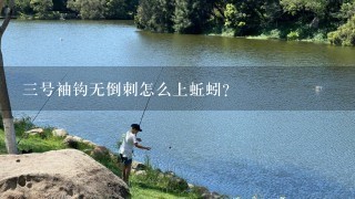 3号袖钩无倒刺怎么上蚯蚓？