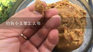 钓鱼小支架怎么用