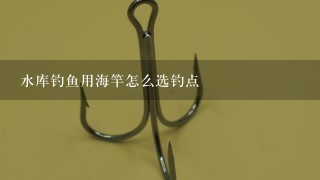 水库钓鱼用海竿怎么选钓点