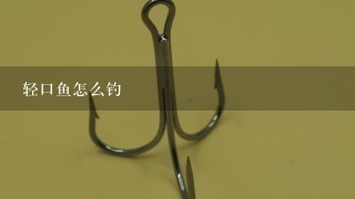 轻口鱼怎么钓