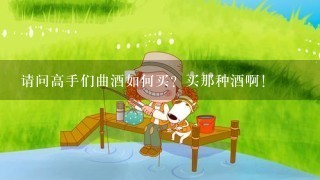 请问高手们曲酒如何买？买那种酒啊！