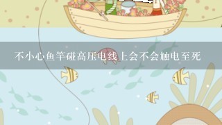 不小心鱼竿碰高压电线上会不会触电至死