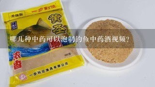 哪几种中药可以泡制钓鱼中药酒视频？