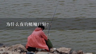 为什么夜钓鲢鳙口轻？