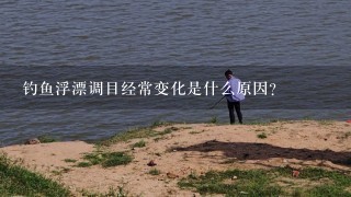 钓鱼浮漂调目经常变化是什么原因？