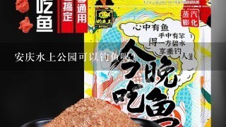 安庆水上公园可以钓鱼吗？