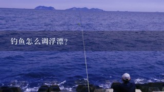 钓鱼怎么调浮漂?