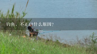 钓鱼，不正口什么原因?