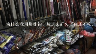 为什么我用爆炸钩，放进去好久了鱼还不吃，第1次钓鱼，好紧张