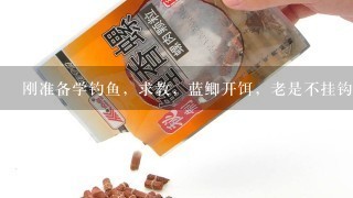 刚准备学钓鱼，求教，蓝鲫开饵，老是不挂钩，进