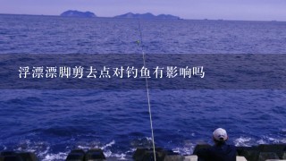 浮漂漂脚剪去点对钓鱼有影响吗