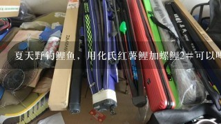 夏天野钓鲤鱼，用化氏红薯鲤加螺鲤2#可以吗？怎么配比？