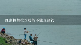 红虫粉加拉丝粉能不能直接钓