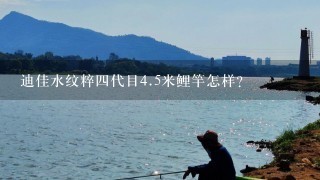 迪佳水纹粹4代目4.5米鲤竿怎样？